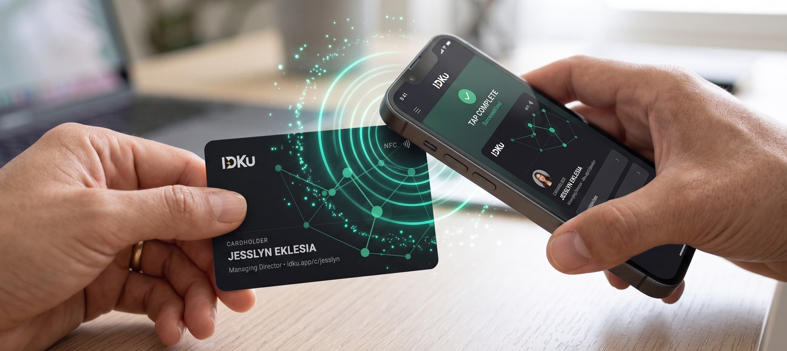 Simulasi Tap Kartu IDKu ke Smartphone
